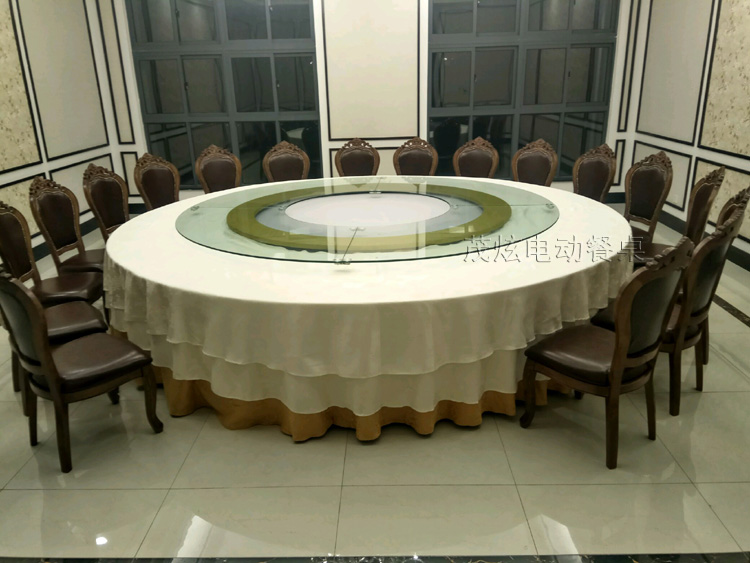 上海大型电动转盘餐桌