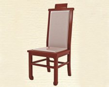 实木餐椅无扶手款-型号：DY118A