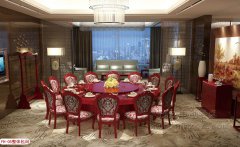  New Chinese style electric round table -- model FH05